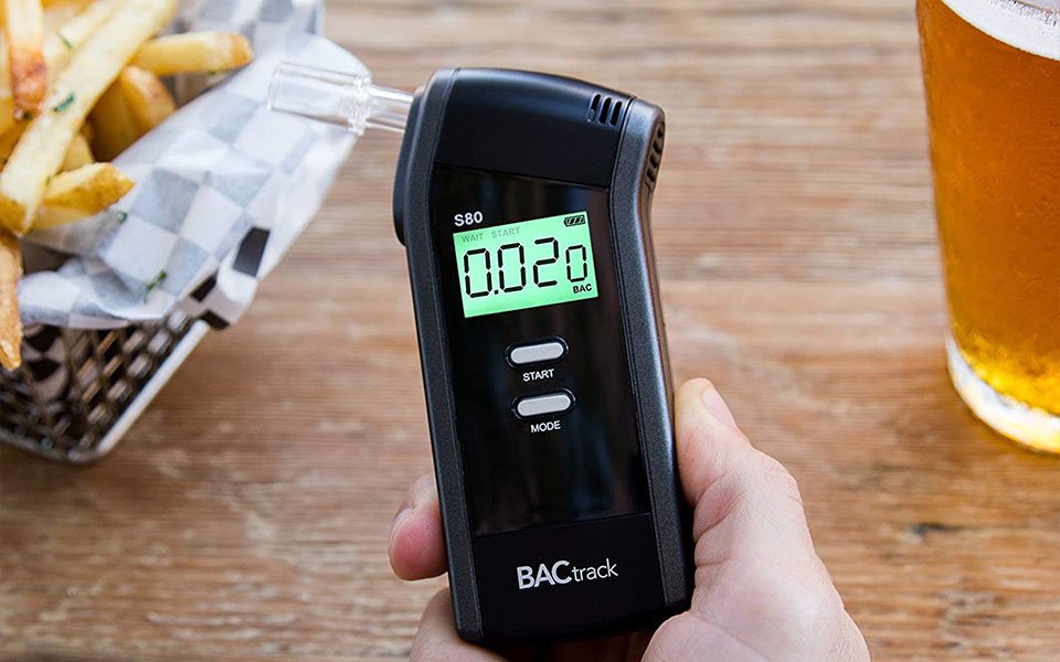 დაკალიბრებული ალკოტესტერი BACtrack S80 — изображение 2